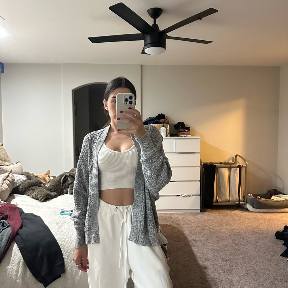 Gray Women's Cardigan